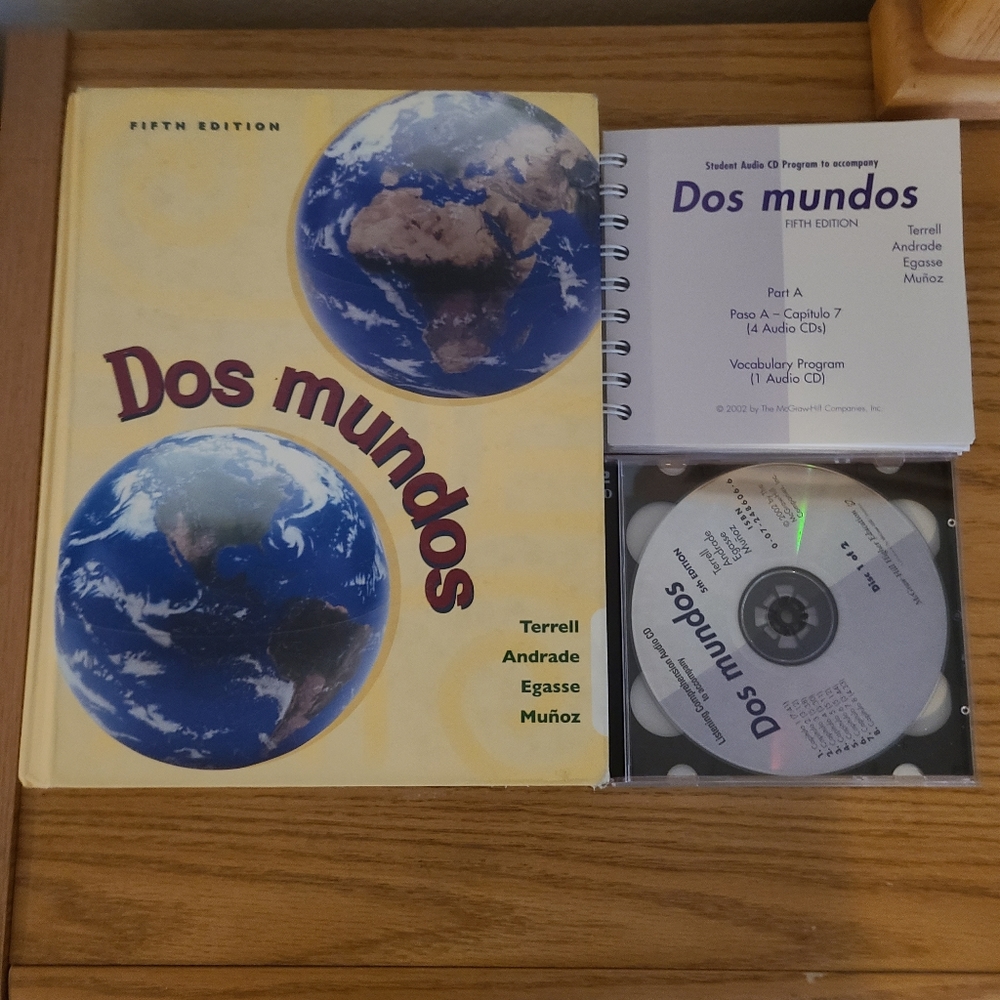 DOS MUNDOS Spanish Learning Textbook